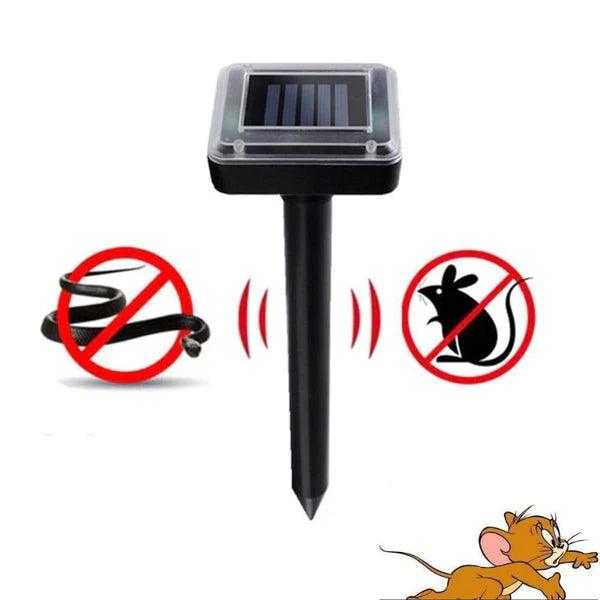 Repelente Solar Ultrassônico à Prova d’Água Espanta Pragas 24h