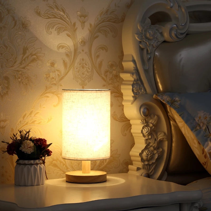 Luminária de Mesa Cúpula Linho – Sofisticação Natural e Aconchegante