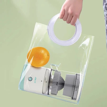 Espremedor de Frutas Portátil USB – Sem Fio e Lâminas Duplas para Extração Eficiente