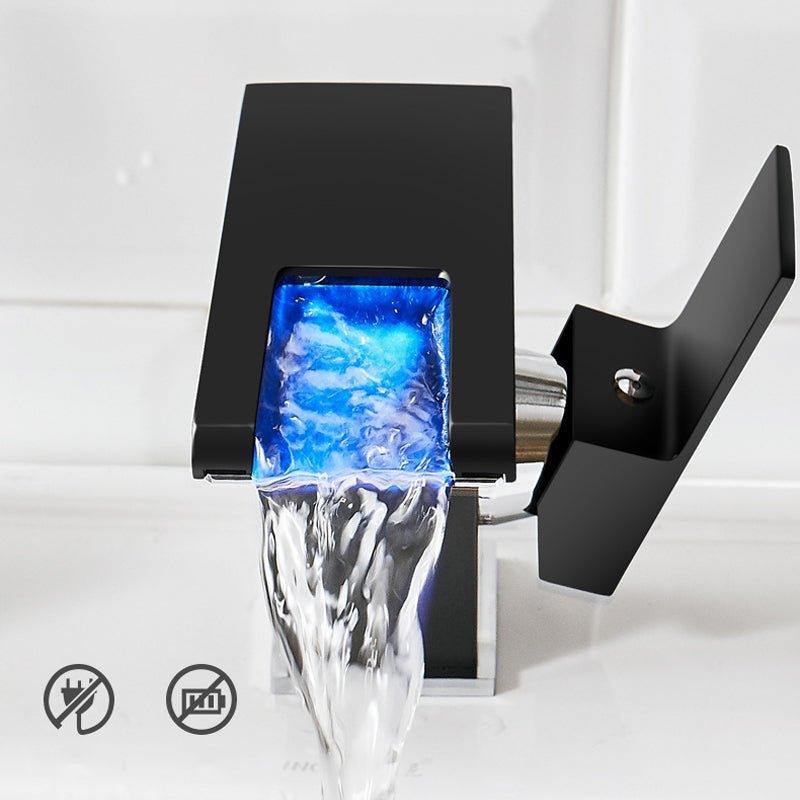 Torneira cascata LED para banheiro Volta