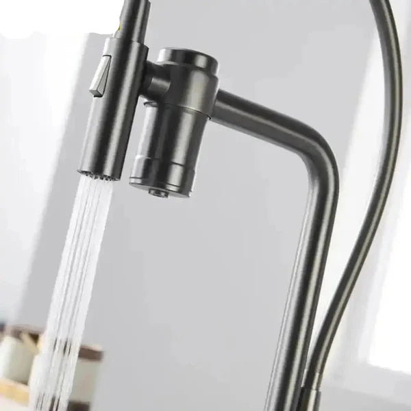 Torneira Gourmet com Filtro 3 em 1 – Design Premium e Função Extensível